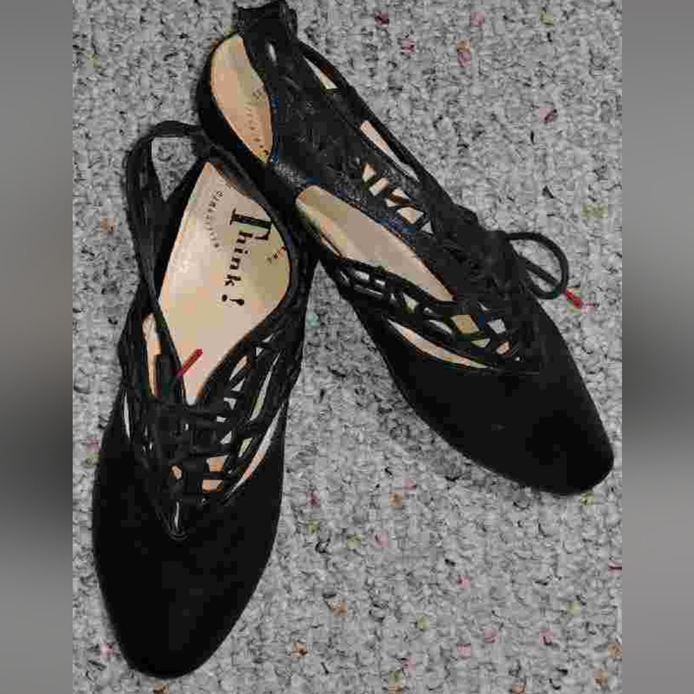 Think! slingback heeled shoes